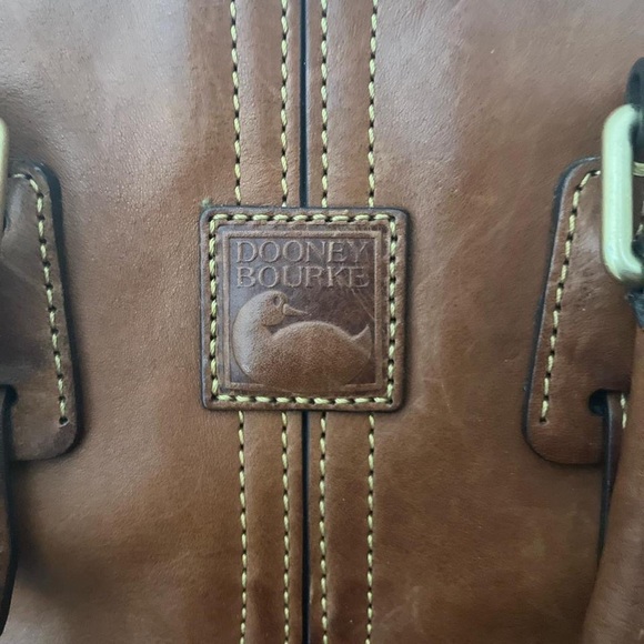 Dooney & Bourne Natural Clayton Satchel - Picture 5 of 8
